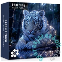 Bboldin 1000 db-os puzzle - Starlit Tiger (PT-854)