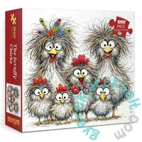 Bboldin 1000 db-os puzzle - The Scruffy Chicks (PT-1216)
