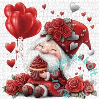 Bboldin 1000 db-os puzzle - Valentine Gnome (PT-936)