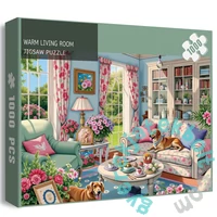 Bboldin 1000 db-os puzzle - Warm Living Room (PT-619)