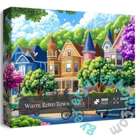Bboldin 1000 db-os puzzle - Warm Retro Town (PT-894)