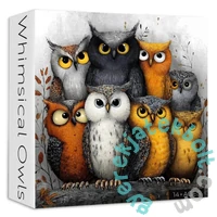 Bboldin 1000 db-os puzzle - Whimsical Owls (PT-1160)
