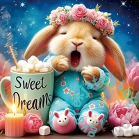 Bboldin 1000 db-os puzzle - Yawning Bunny (PT-1104)
