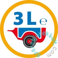 Big Bobby Car Classic utánfutó - piros (800001300)