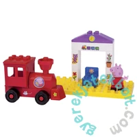 Play Big Bloxx Peppa malac - Mini vasútállomás építőszett (57072)