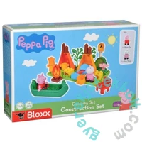 Play Big Bloxx Peppa malac - Kempingezés építőszett (57143)