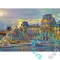 Bluebird 1000 db-os puzzle - Louvre Museum, Paris, France (90292)