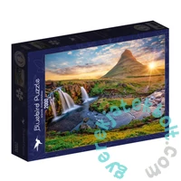 Bluebird 2000 db-os puzzle - Waterfall in Iceland, Kirkjufellsfoss (90040)