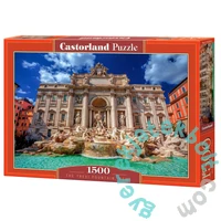 Castorland 1500 db-os puzzle - The Trevi Fountain - Rome (C-152230)
