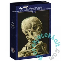 Bluebird 1000 db-os puzzle - Art by Vincent Van Gogh - Head of a Skeleton with a Burning Cigarette, 1886 (60323)