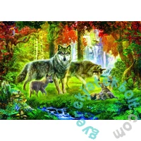 Bluebird 1000 db-os puzzle - Summer Wolf Family (70156)