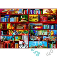 Bluebird 1000 db-os puzzle - The Library The Travel Section (70212)
