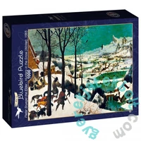Bluebird 1000 db-os puzzle - Art by Pieter Bruegel the Elder - Hunters in the Snow (Winter), 1565 (60227)
