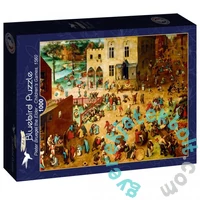 Bluebird 1000 db-os puzzle - Art by Pieter Bruegel the Elder - Children's Games, 1560 (60231)