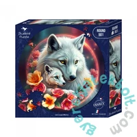 Bluebird 501 db-os kör puzzle - Les Loups Blancs (91149)
