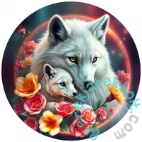 Bluebird 501 db-os kör puzzle - Les Loups Blancs (91149)