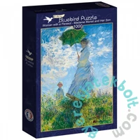 Bluebird 1000 db-os Art by puzzle - Claude Monet - Woman with a Parasol - Madame Monet and Her Son (60236)