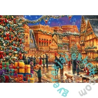 Bluebird 90349 - Christmas at the Town Square - 1000 db-os puzzle