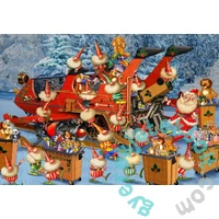 Bluebird 90406 - Ready for Christmas Delivery Season - 1000 db-os puzzle