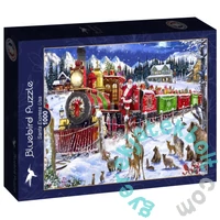 Bluebird 90432 - Santa Express Usa - 1000 db-os puzzle