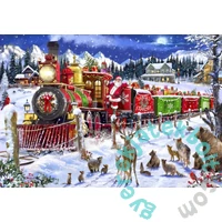 Bluebird 90432 - Santa Express Usa - 1000 db-os puzzle