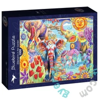 Bluebird 1000 db-os puzzle - Elephants in the Garden (90367)