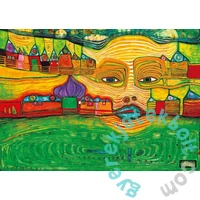 Bluebird 1000 db-os puzzle - Hundertwasser - Irinaland over the Balkans, 1969 (60257)