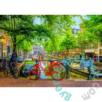 Bluebird 1000 db-os puzzle - The Red Bike in Amstredam (90213)