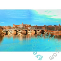 Bluebird 1000 db-os puzzle - Toulouse, Pont Neuf (90429)
