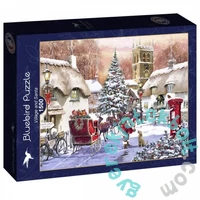 Bluebird 1500 db-os puzzle - Village and Santa (90536)
