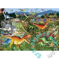 Bluebird 1500 db-os puzzle - Explorers and Dinosaurs (90322)