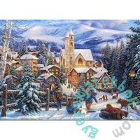 Bluebird 1500 db-os puzzle - Sledding to Town (90347)