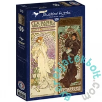 Bluebird 500 db-os puzzle - Alfons Mucha - Collage (60349)