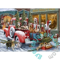 Bluebird 500 db-os puzzle - Dogs on Truck (90522)