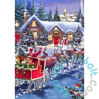 Bluebird 500 db-os puzzle - Santa And Sleigh (90519)