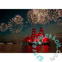 Bluebird 500 db-os puzzle - Fireworks around a Sailboat (90106)
