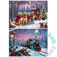 Bluebird 2 x 500 db-os puzzle - Christmas is Coming (91101)