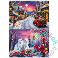 Bluebird 2 x 500 db-os puzzle - Ready for Christmas (91102)