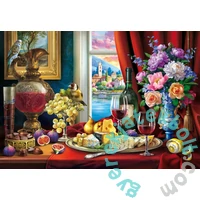Bluebird 1000 db-os puzzle - Still Life and Wine (91153)