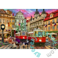 Bluebird 1000 db-os puzzle - Prague Trolley's (91157)