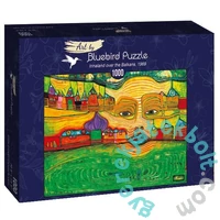 Bluebird 1000 db-os Art by puzzle - Hundertwasser - Irinaland over the Balkans (60063)