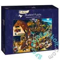 Bluebird 1000 db-os Art by puzzle - Pieter Bruegel - Netherlandish Proverbs (60028)