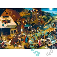Bluebird 1000 db-os Art by puzzle - Pieter Bruegel - Netherlandish Proverbs (60028)