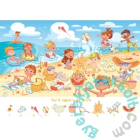 Bluebird Kids 104 db-os puzzle - Search and Find - The Beach (90056)