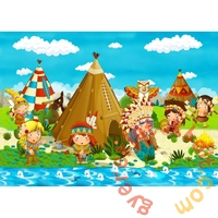 Bluebird Kids 48 db-os puzzle - Small Indian Tribe (90047)