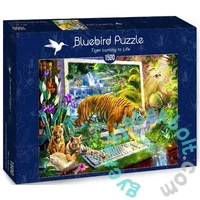 Bluebird 1500 db-os puzzle - Tiger coming to Life (70200)