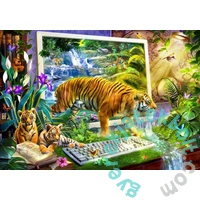 Bluebird 1500 db-os puzzle - Tiger coming to Life (70200)