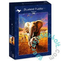 Bluebird 1000 db-os puzzle - Elephant (70314)