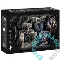 Bluebird 1500 db-os puzzle - Anne Stokes Collection - Wolf Collage (90037)