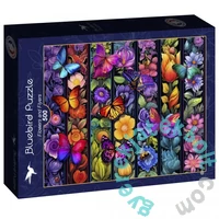 Bluebird 500 db-os puzzle - Flowers and Flyers (90595)